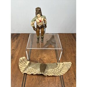 1987 Vintage GI Joe Lot ARAH Cobra Raptor v1 3.75 Figure Accessories Eagle